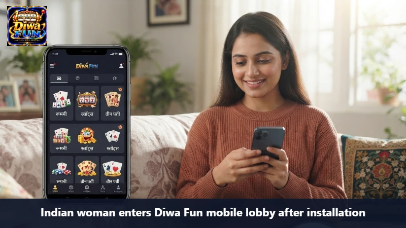Diwa Fun on an everyday Android phone